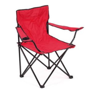 China New customed logo promotional fold metal oxford cloth beach chair outdoor advertising gift factory