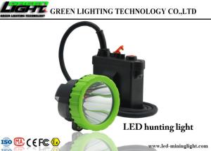 China 50000lux High Brightness LED Miners Cap Lamp Waterproof IP67 For Night Hunting factory