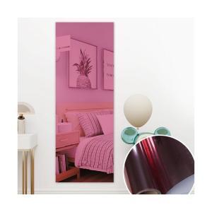 China Removable Mirror Stickers Smooth Surface for Home Wall Decorations Self Adhesive factory