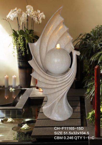 41 Inch Peacock Animal Outdoor Water Fountains