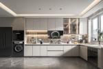 Whole House Interior Furniture Custom Waterproof Lacquer Kitchen Cabinet