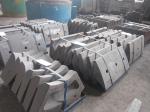 Sand Cast Steel Mill Lining System With HRC50 Hardness And AK50J DF069