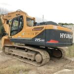 Original Design Hyundai 215-9T Excavator Good Working Condition 1 m3 Bucket