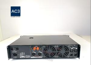 China Compact Structure 2 Channel 550W Analog Power Amplifier factory