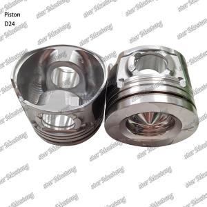 China Piston D24 DS7030394 For Doosan Diesel Engine Repair Parts factory