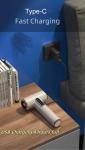 Travel Size 200W Battery Powered Wireless Hair Dryers with Low Noise Performance