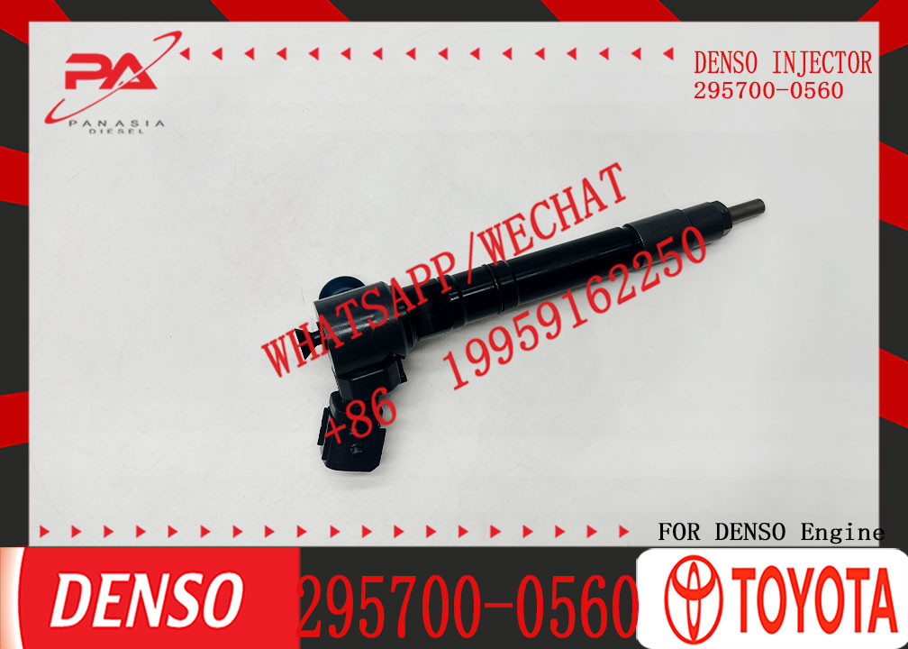 High Quality Diesel Common Rail Fuel Injector 295700-0560 23670-0E070 23670-09430 23670-19025 23670-11020
