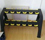 High Quality Indoor Metal Dumbbell Rack for Weight Training Cable Weight Stacks
