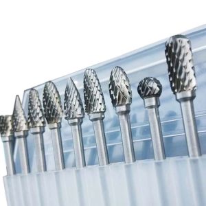 China Customized Tungsten Carbide Burr Set for Rotary Tool Chucks and Hra85 Single Cut Files factory