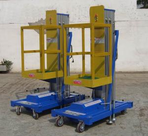 China Insulative Aluminum mobile work platforms , 6m aerial work platform industry factory