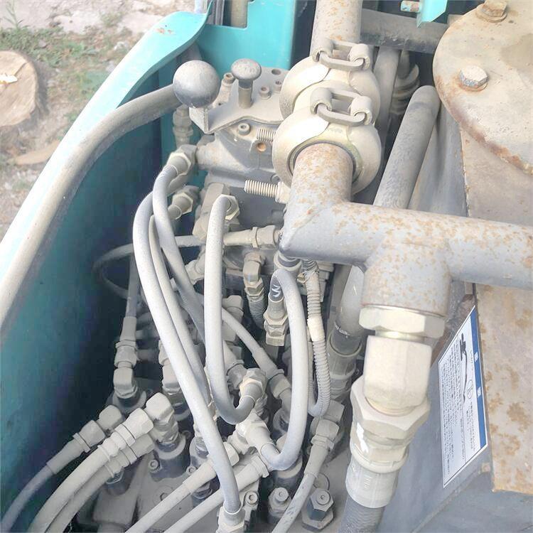 Japan original rubber track sk70sr 7 tons crawler kobelco sk70sr with good condition