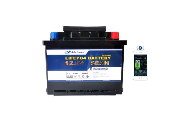 Yacht 12V 80AH Li Ion Phosphate Battery Motorhome Electric Tricycle Lithium