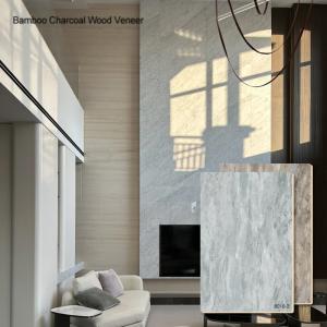 China New Innovation 1220*2440*5/8mm Waterproof And Flame Retardant Bendable Bamboo Charcoal Wood Veneer PVC Eco-Friendly High Gloss Marble Wood Veneer For factory