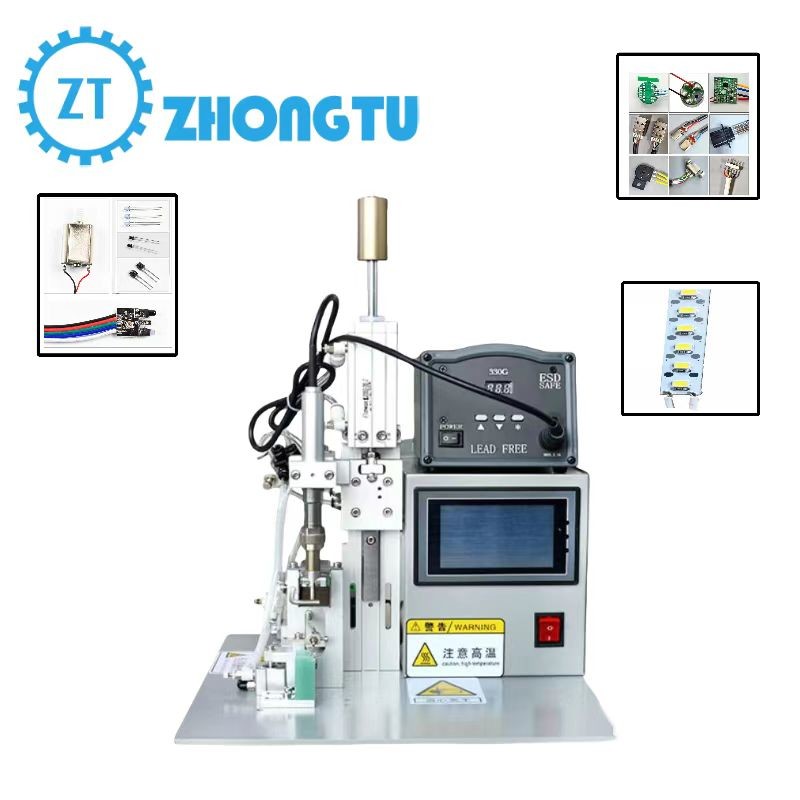 Manual/Semi-Automatic Soldering Machine with Continuous Operation and Temperatur