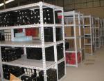 50kg - 80kg Multi level light duty shelving for Carton / loose cargo ,