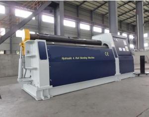 China Sheet 4 Roll Plate Rolling Machine , 4 Roller Bending Machine factory