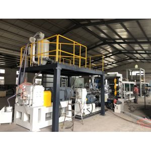 High Speed PS Pet PP Sheet Extrusion Line , Plastic Sheet Making Machine