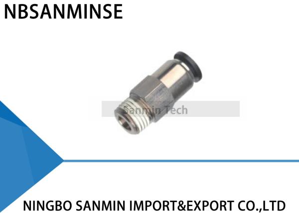 PCVC Check Valve Pneumatic Air One Way Non Return Valves Brass Thread Push In