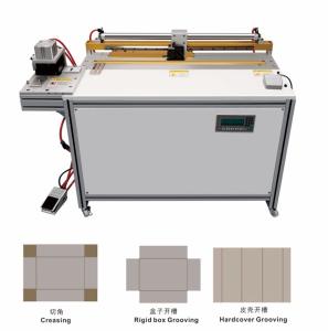 China Multifunction Automatic Die Cutting And V Slots Grooving Machine 220V / 110V factory