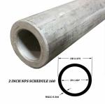 2 NPS Schedule 160 316L Stainless Steel Seamless Pipe Oil and gas industry