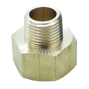 China OEM 1/2 NPT Male X 3/4 NPT Female Brass Tube Fitting factory