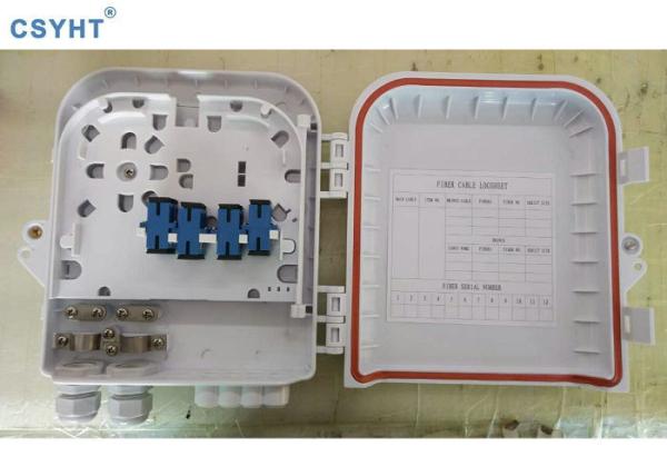 China 8 Way FTTH FDB Telecom Equipment Fiber Optic Terminal Box with 1X8 PLC Splitter factory