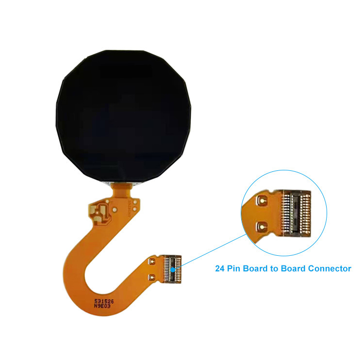 1.19 Inch Round TFT Display 240x240 24 PINS RGB interface sunlight readable tft