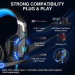 Xbox One 2.2m DC5V 117dB Kotion Each G2000 Gaming Headphones