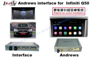 China 2015 Or 2016 Infiniti Q50 Android Car Interface 9-12v Working Voltage factory