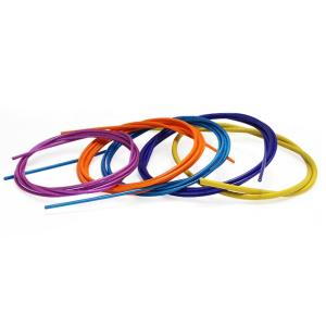 China 1000m/reel Transparent PVC Coated Stainless Steel Wire Rope Length 1000m/reel 0.50MM 7x7 AISI 201/304/316 factory
