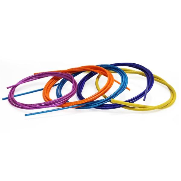 1000m/reel Transparent PVC Coated Stainless Steel Wire Rope Length 1000m/reel 0