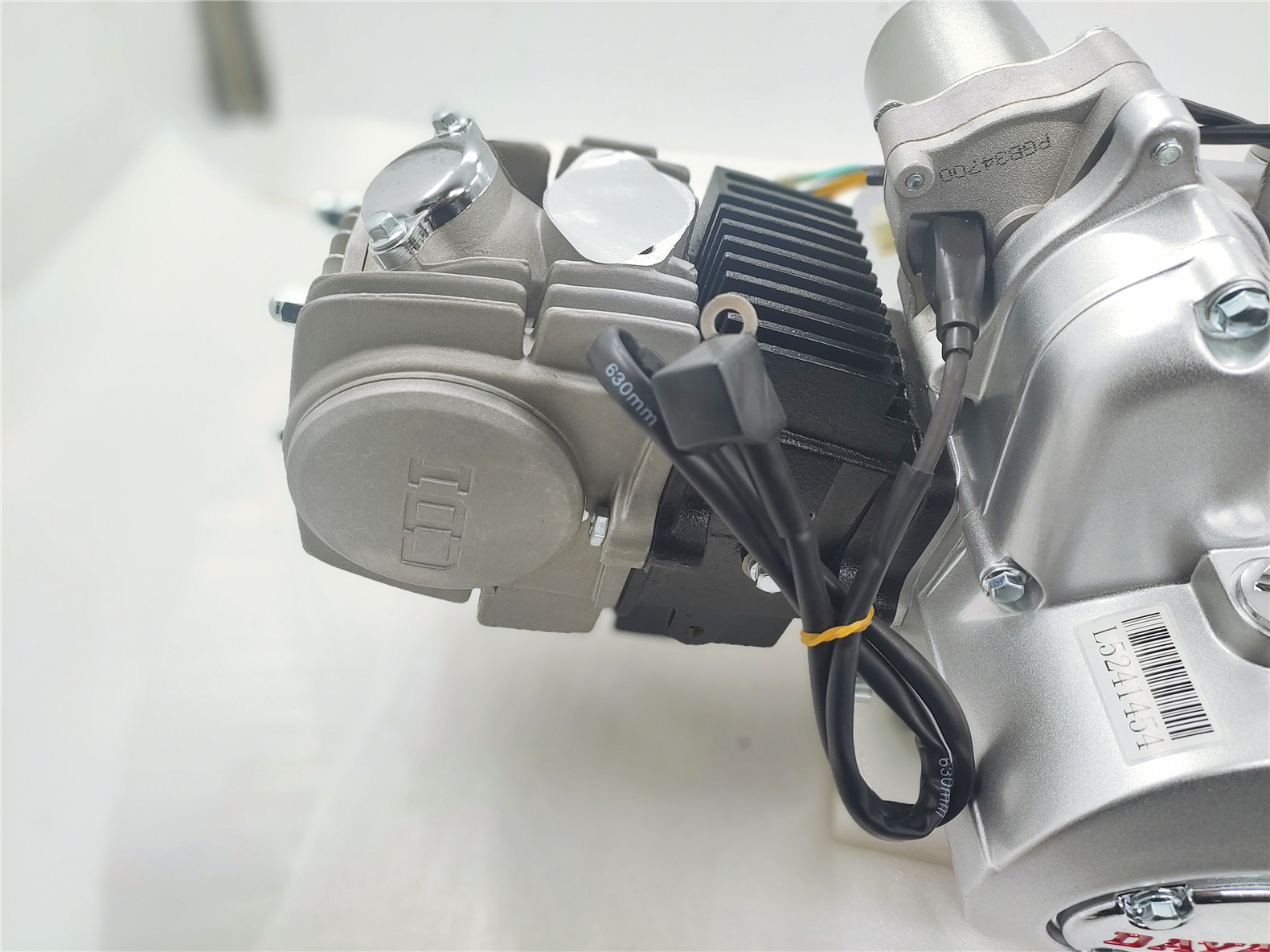 125CC Nature Water-Cooled Motorcycle Three Wheel Cargo Tricycle Engine Assembly Silver