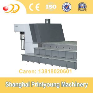 Flexographic Glazing Machine With Chambered Doctor Blade Automatic Cleaning