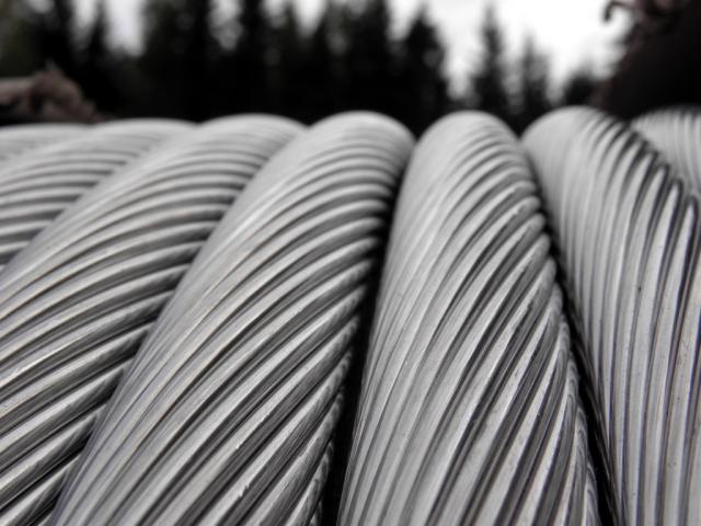 High Tolerance Structural Cable Galfan Coated Open Spiral Strand for Construction Bridge OEM and Tolerance ±1%