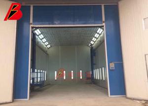 China TUV large Truck vehicle Industrial Spray Booth with 3D lift inside factory