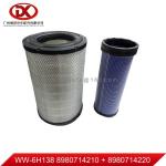 Air Filter 8980714210 Truck Engine Parts ISUZU 4HK1 6HH1 8980714220