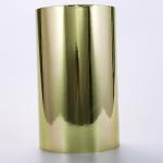 Matte Gold 1080mm BOPP film Industrial Adhesive Labels