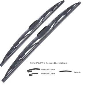 China Snow Silent Windshield Wipers Aerodynamic Car Window Wiper Blades factory
