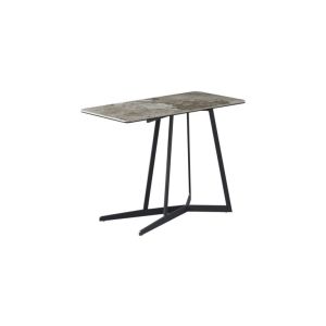 Sculpted Edge Nordic Style Rectangle Coffee Table 550mm Height Modern Marble