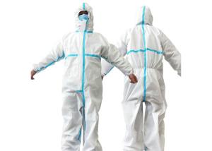 China Medical Disposable Protective Wear 60 Gsms Cover Film Nonwovens Fabric Ce Certification factory