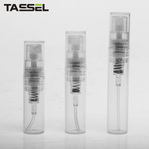 China 1.5ml 2ml 3ml Cosmetic Sample Bottles Transparent Cosmetic Spray Bottle factory