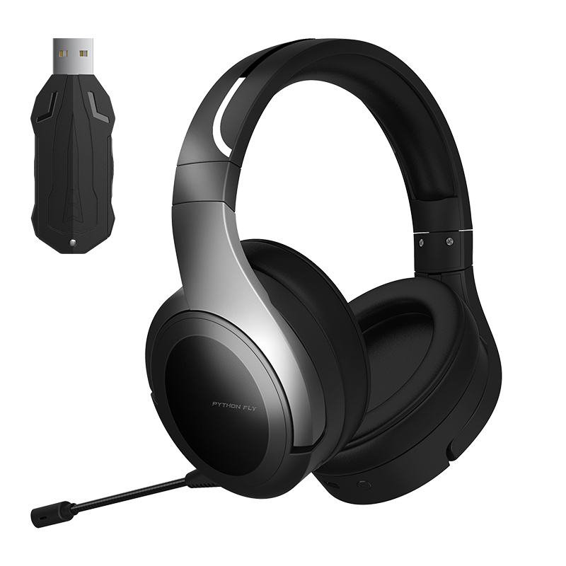 7.1 Surround Sound Wireless Gaming Headset 2.4 G With Removable Microphone For PC