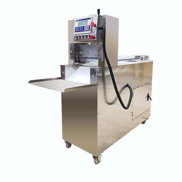 China Frozen Meat Beef Mutton Roll Cut Machine for Ham Cut Meat Slicing factory