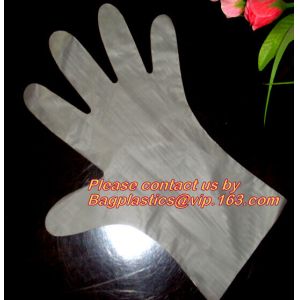Poly Gloves, Embossed, Premium Cast Polyethylene (CPE), Powder Free, Medium,