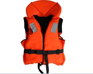China 200D Polyester Oxford Marine Life Jacket 100N With YKK Zipper factory