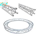 Anti Rust Aluminum Spigot Truss Auto Revolving Round System Circular Lighting