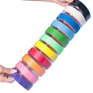 China Customized Heat Resistant Multi Colored Masking Tape For Painting factory