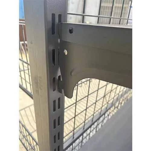 Factory customized supermarket double sides display gandola shelves beer