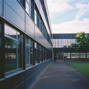 China Aluminium Curtain Walls For Commercial Buildings Sleek And Durable Facade Solutions factory