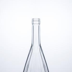 China Glass Bottle Packaging for Liquor Brandy Vodka Whisky Gin Rum 700ml 750ml Custom Design factory